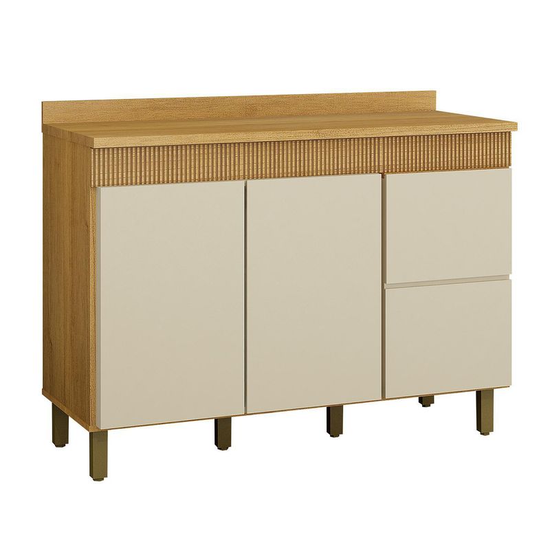 VEKKAHOME - Mueble Base Dakota Light 120