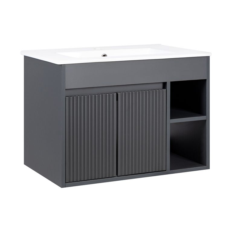 Kit Mueble Lille Dark Grey 71x50x46.5 cm