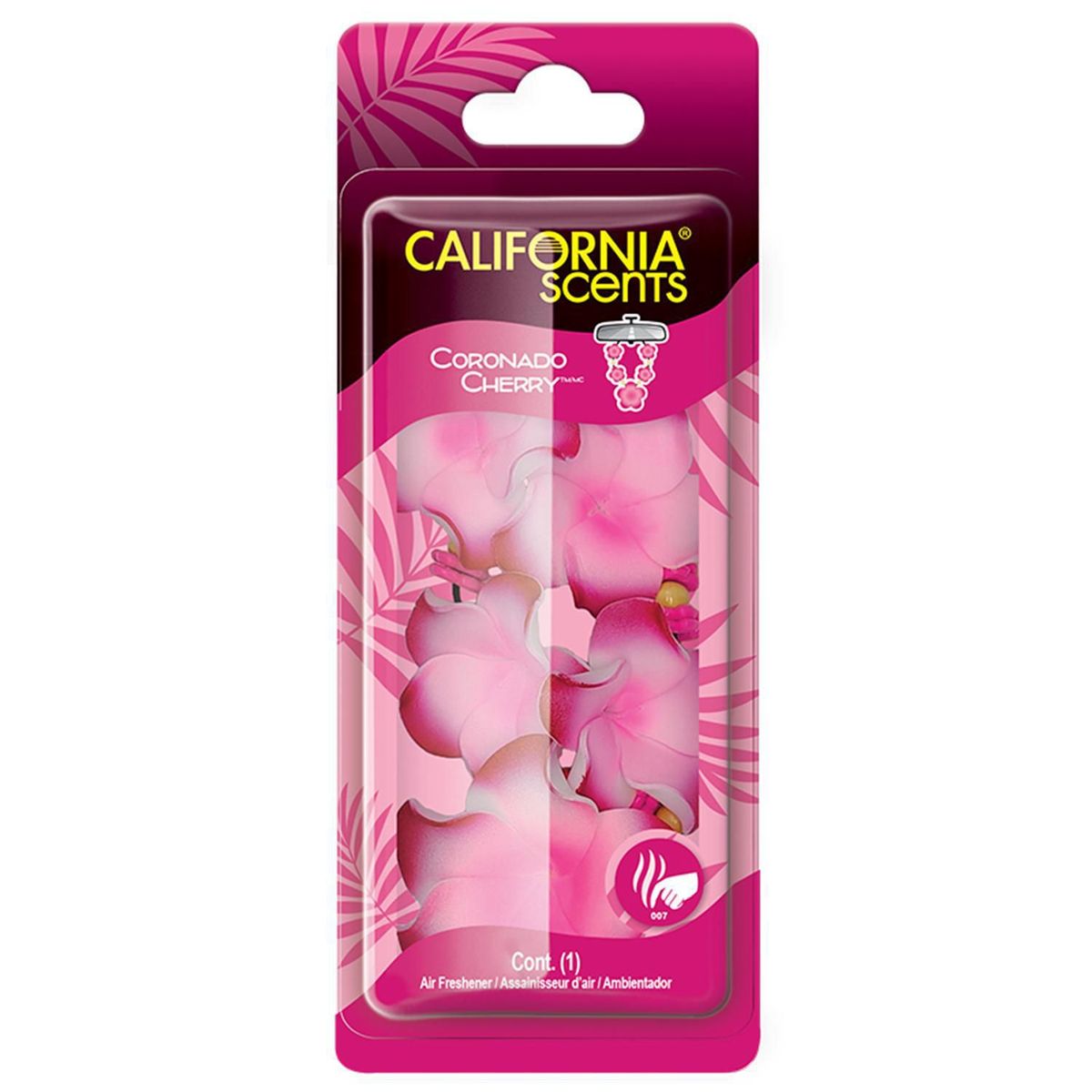 CALIFORNIA SCENTS - Ambientador Colgante California Scents Cherry Coronado para Auto
