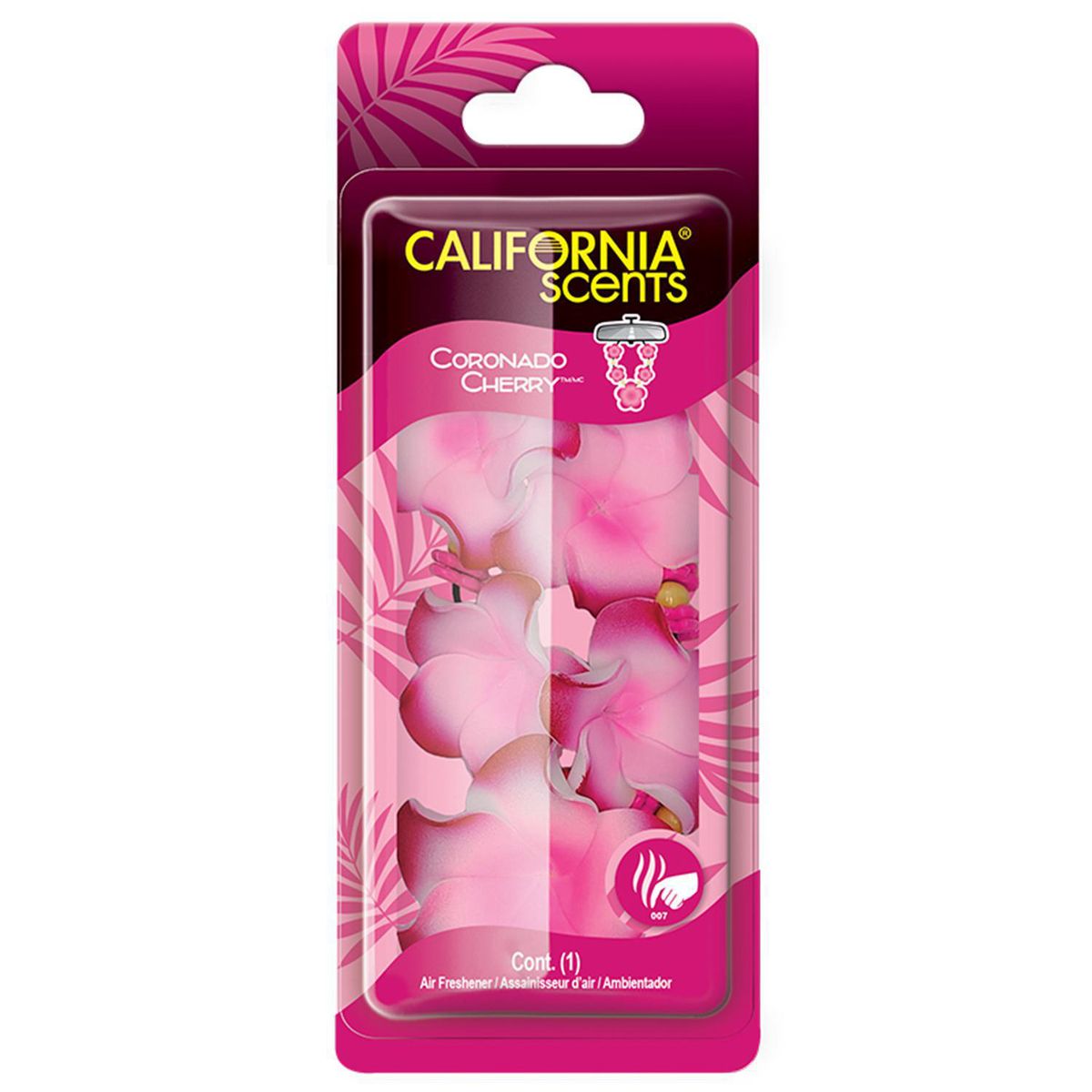 CALIFORNIA SCENTS - Ambientador Colgante California Scents Cherry Coronado para Auto