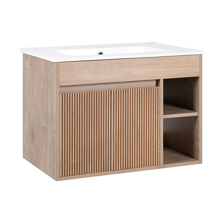 Kit Mueble Lille Texturado Lenga 61x50x46.5 cm