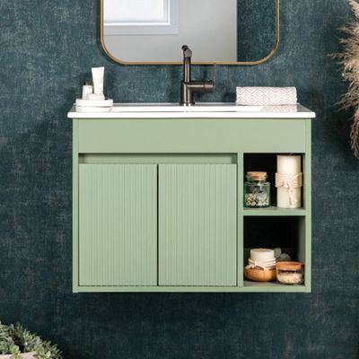 Imagen 2 del producto Kit Mueble Lille Texturado Sage Green 61x50x46.5 cm