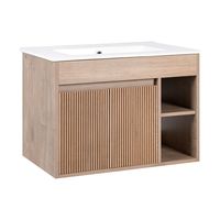 Kit Mueble Lille Texturado Lenga 71x50x46.5 cm
