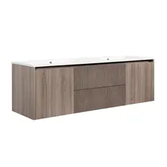 STRETTO - Kit Mueble Sophie Texturado Lenga 121x50x46.5 cm