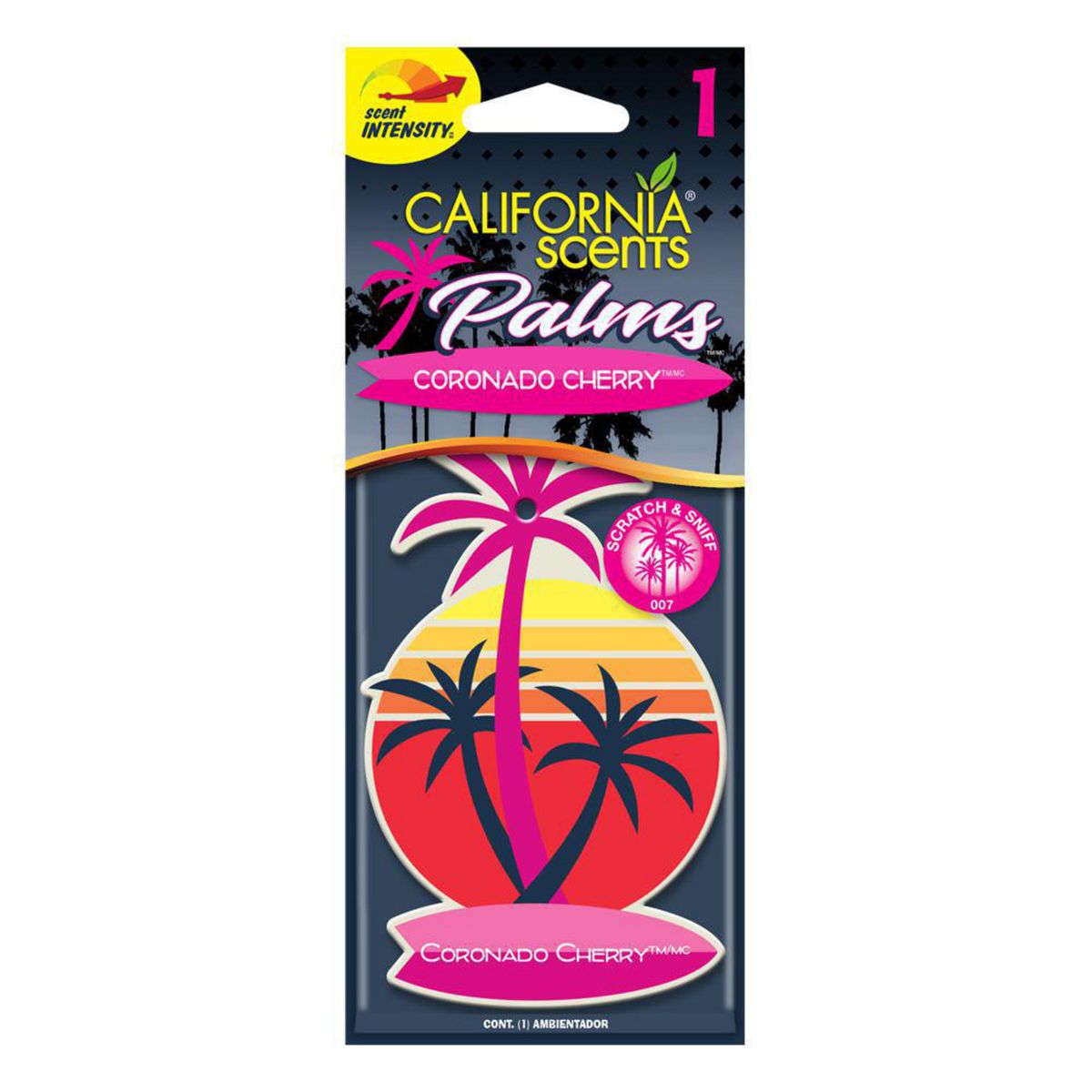 CALIFORNIA SCENTS - Aroma California Scents Palmera Guinda Refrescante para Auto Hogar