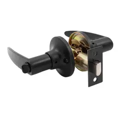 ODIS - Cerradura Tubular Dormitorio Tubular Negro