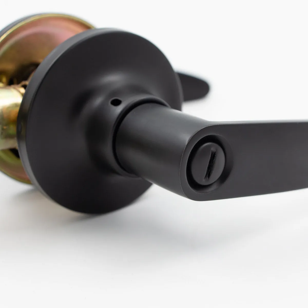 ODIS - Cerradura Tubular Dormitorio Tubular Negro 