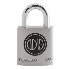 ODIS - Candado 54 mm Gris con Clave