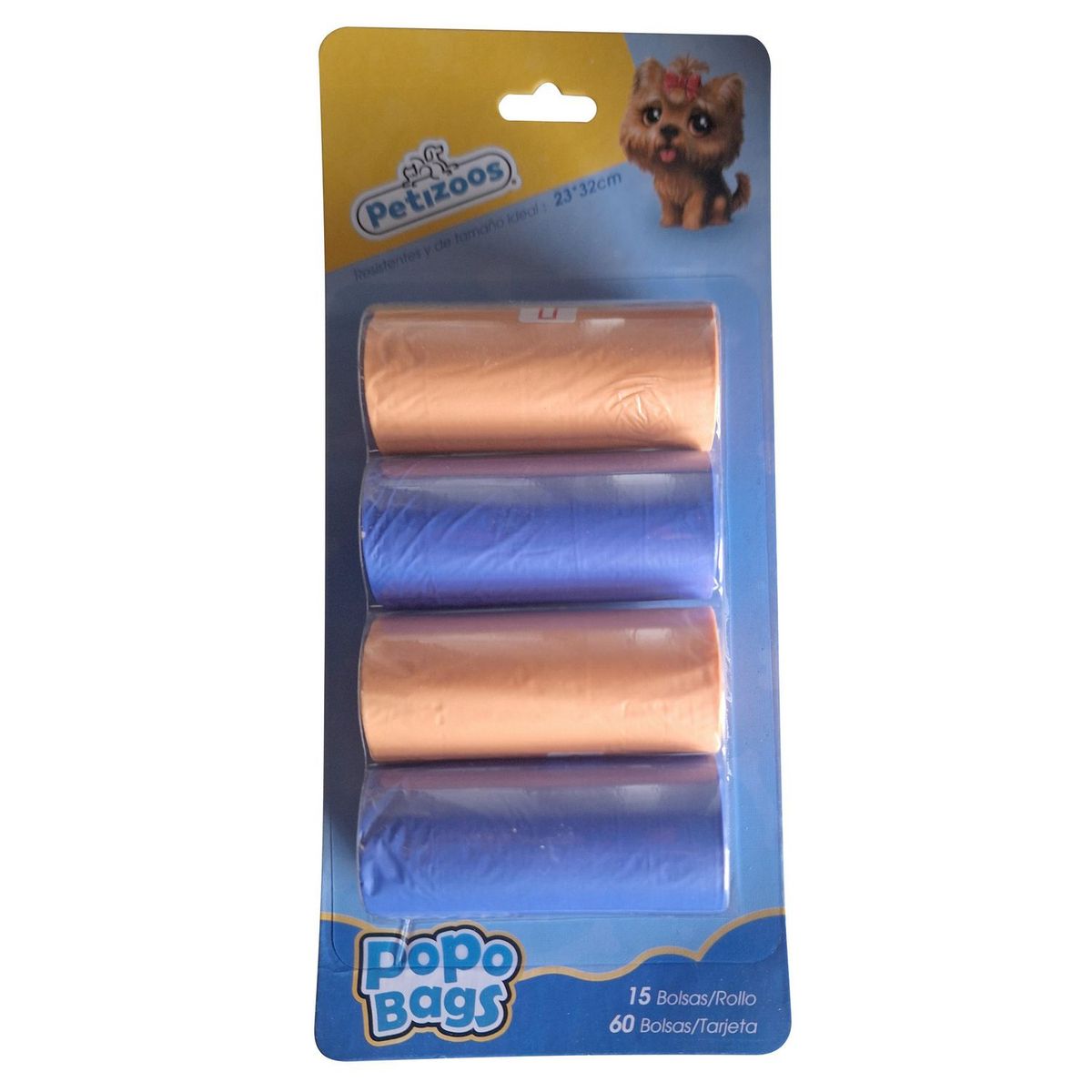 PETIZOOS - Bolsa para desechos mascotas 60 uni