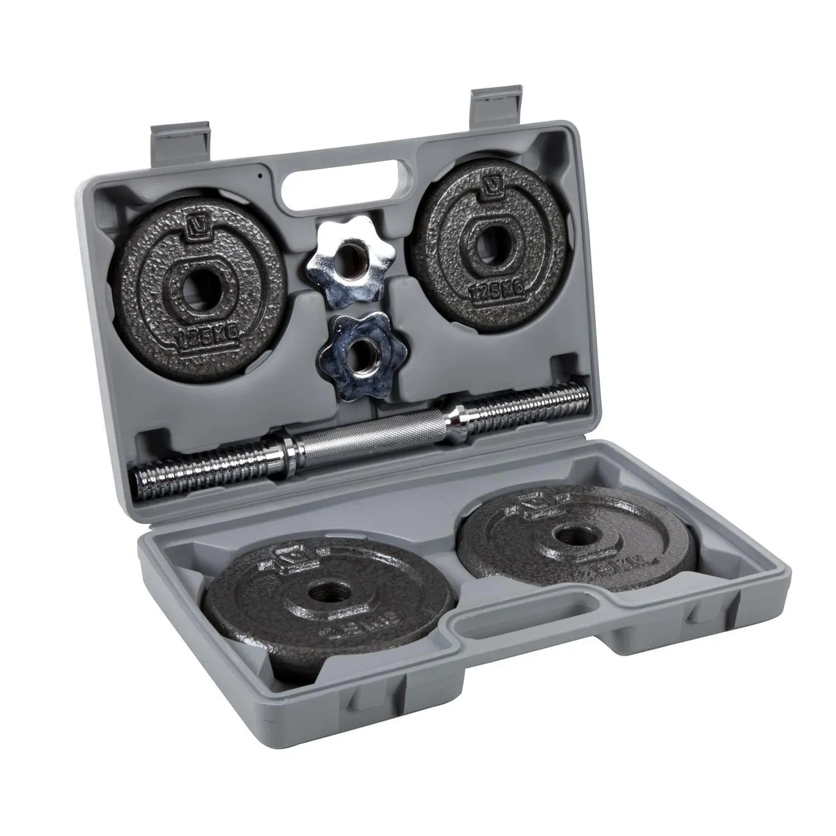 LIVEUP - Maleta set mancuernas acero10k