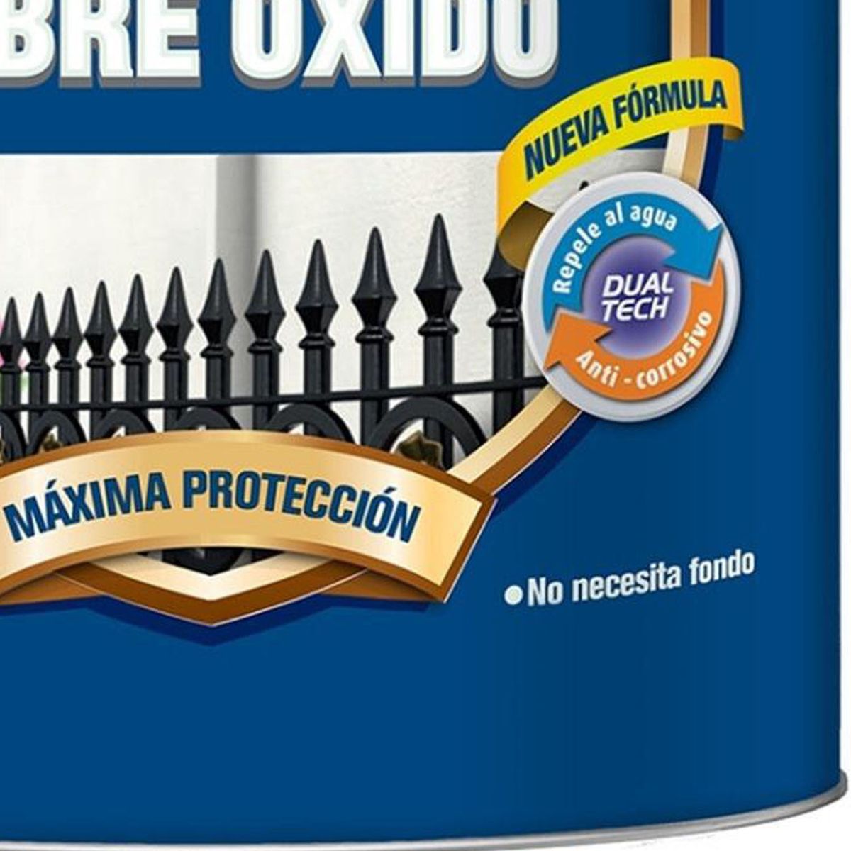 GENERICO - Esmalte Directo sobre Óxido Hidrorepelente Brillante Oro 0.9 l