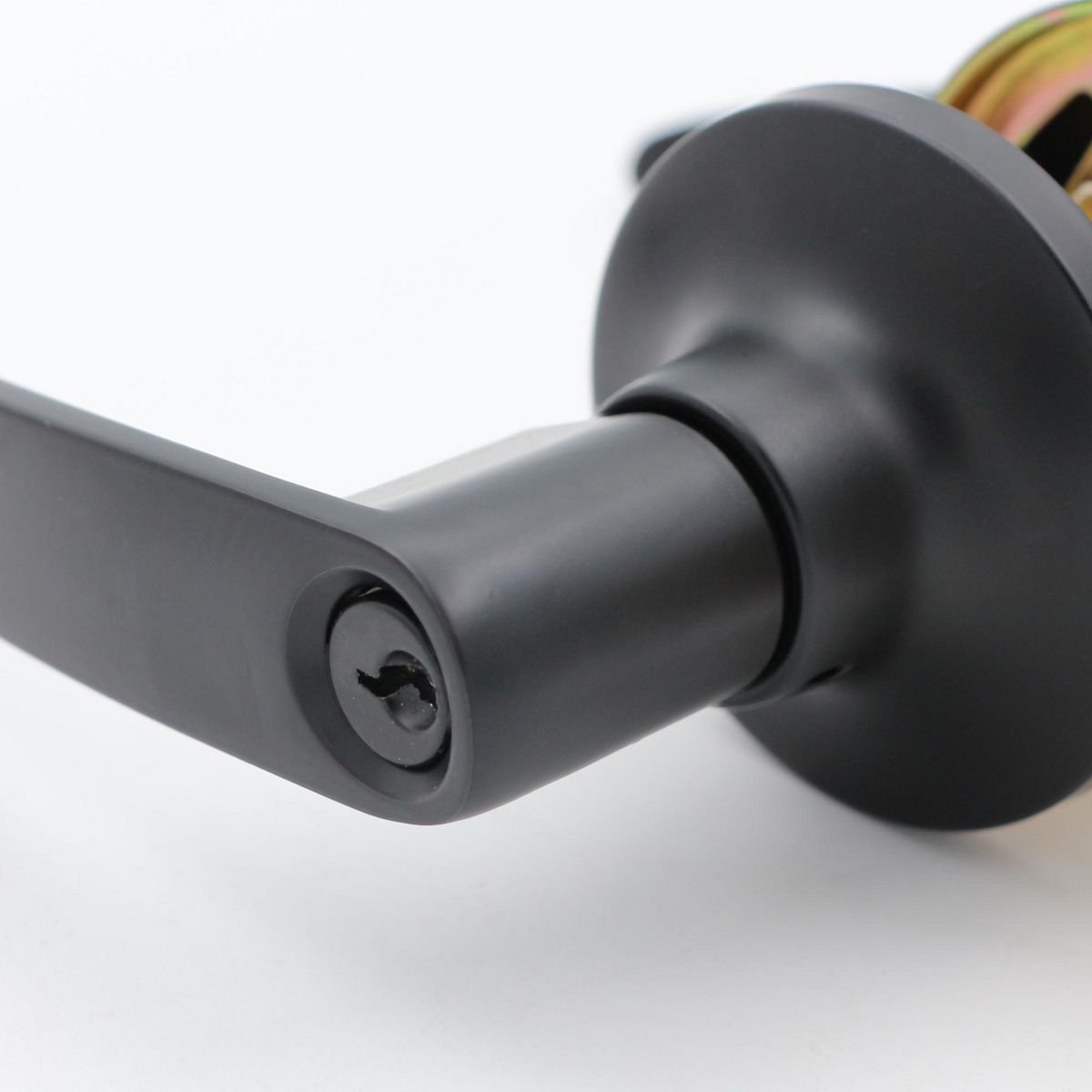 ODIS - Cerradura Cerradura de dormitorio Tubular Negro 