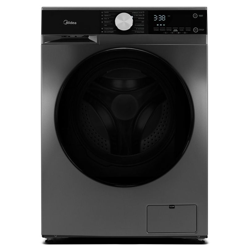 MIDEA - Lavadora/secadora 9.5/7 kg Titanium MLSF-095B/S