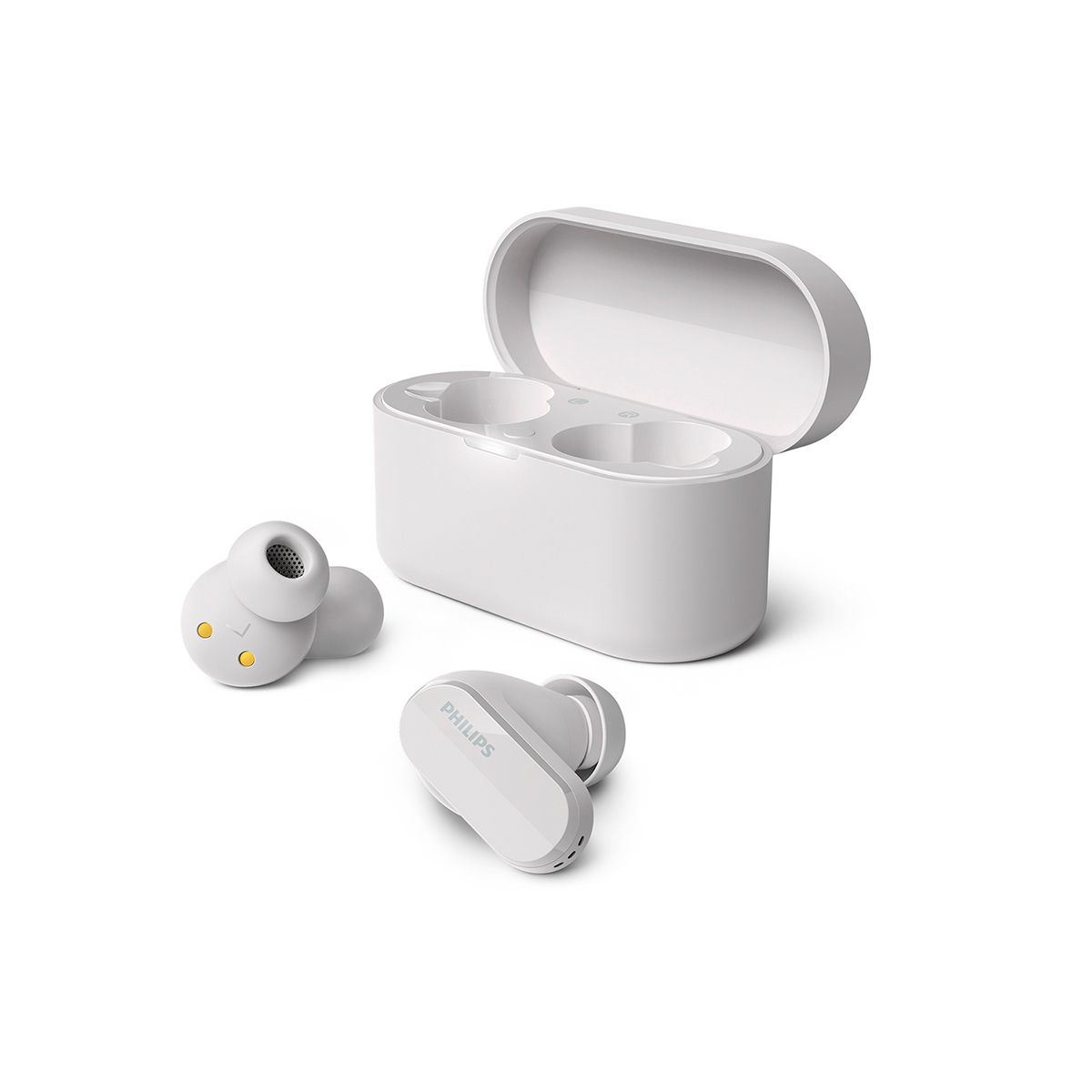 PHILIPS - Audífono Bluetooth Noise Cancelling Tat3508 Blanco