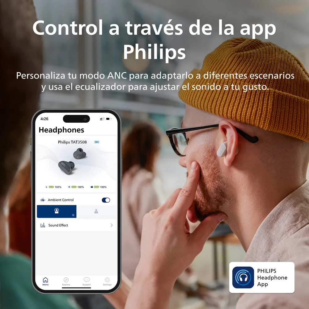 Philips TAT3508 Negro, foto 10