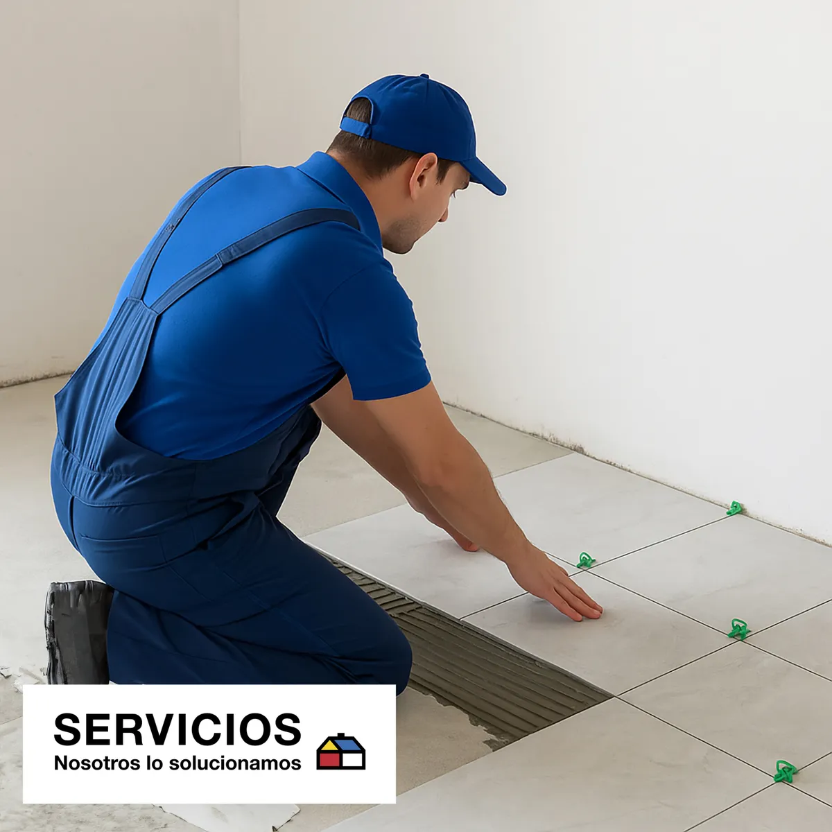 SODIMAC - Instalación de Porcelanato/Piedra pizarra por m2