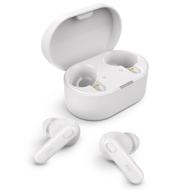 PHILIPS - Audífono Bluetooth Tat1108 Blanco