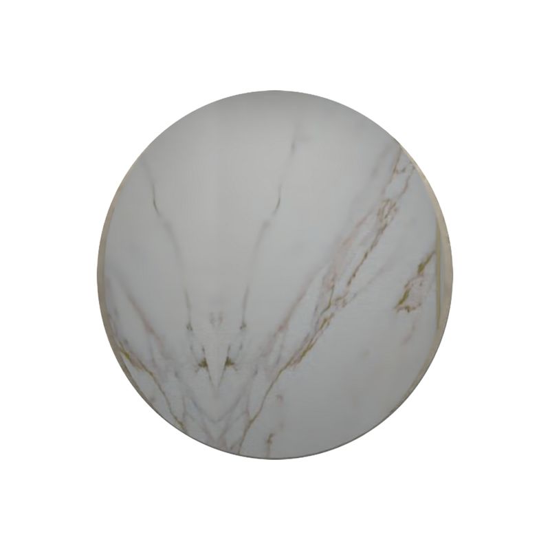 TUHOME - Espejo Baño Redonda 60x60 cm Gris Dakota