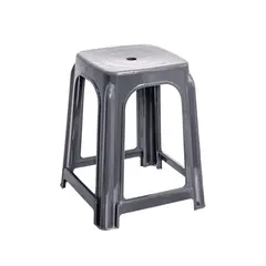 REYPLAST - Banco para Terraza Confort Plata 44x35.3x35.3 cm