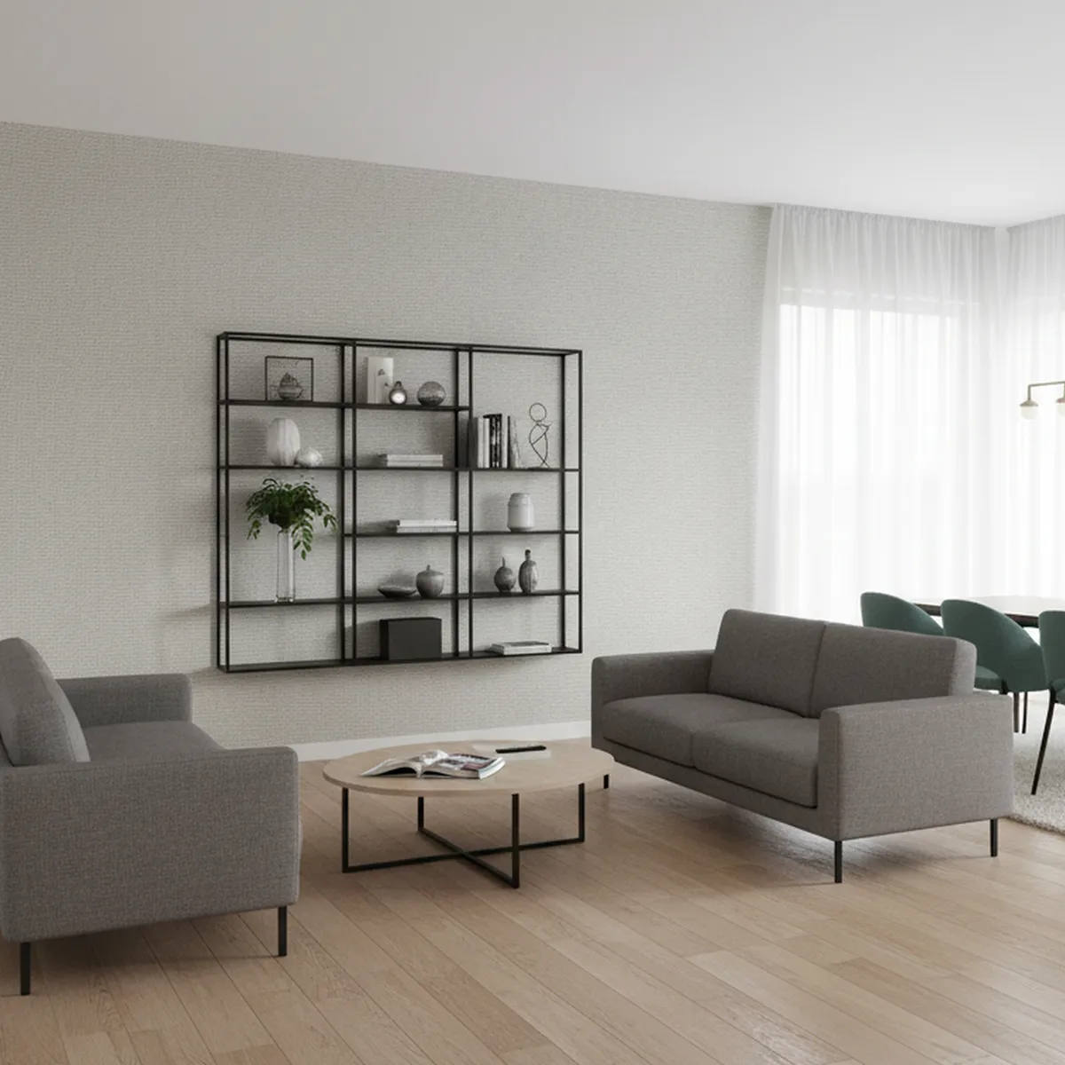 ONEDECO - Papel Mural Junco W 14 m2