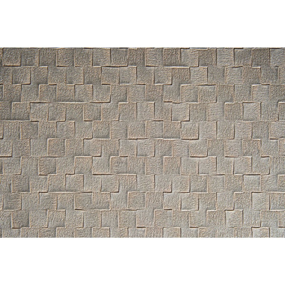 ONEDECO - Papel Mural Square Iron 14 m2