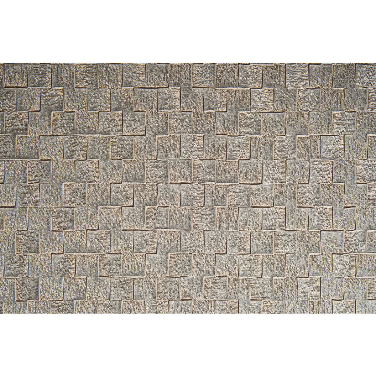 ONEDECO - Papel Mural Square Iron 14 m2