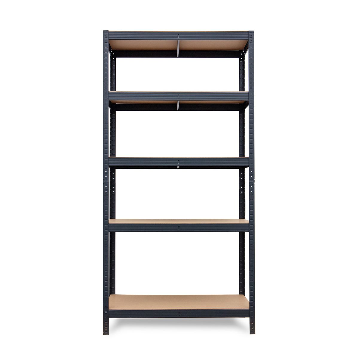 FIXSER - Estante Metal 5 Nivel(es) 90x180x40 cm Plata