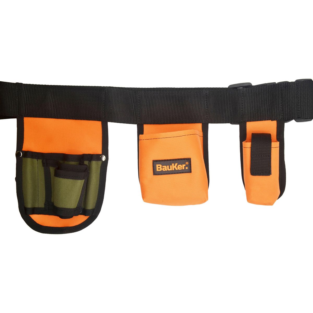 BAUKER - Cinturón Carpintero 4 Bolsillos