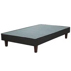 MANTAHUE - Base cama Standart 1.5 plazas Negro