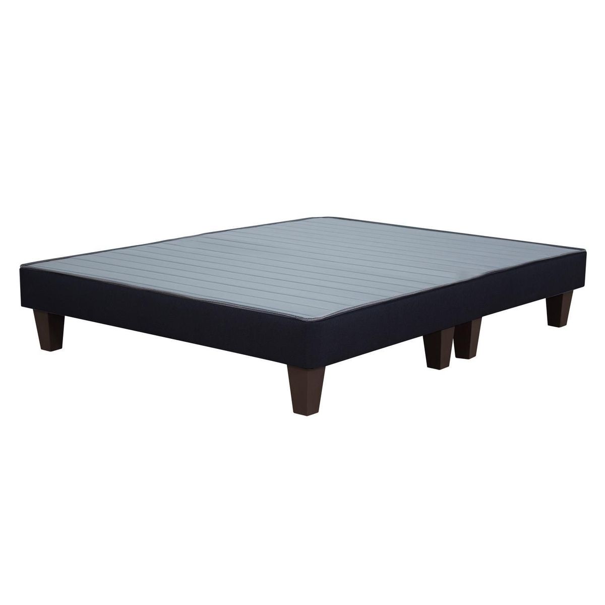 MANTAHUE - Base cama Standard 2 plazas Negro