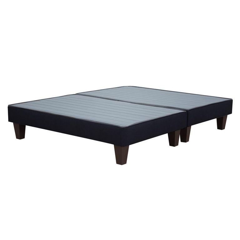 Base cama Standard 2 plazas Negro