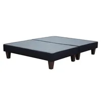 Base cama Standard 2 plazas Negro