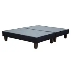 MANTAHUE - Base cama Standard 2 plazas Negro