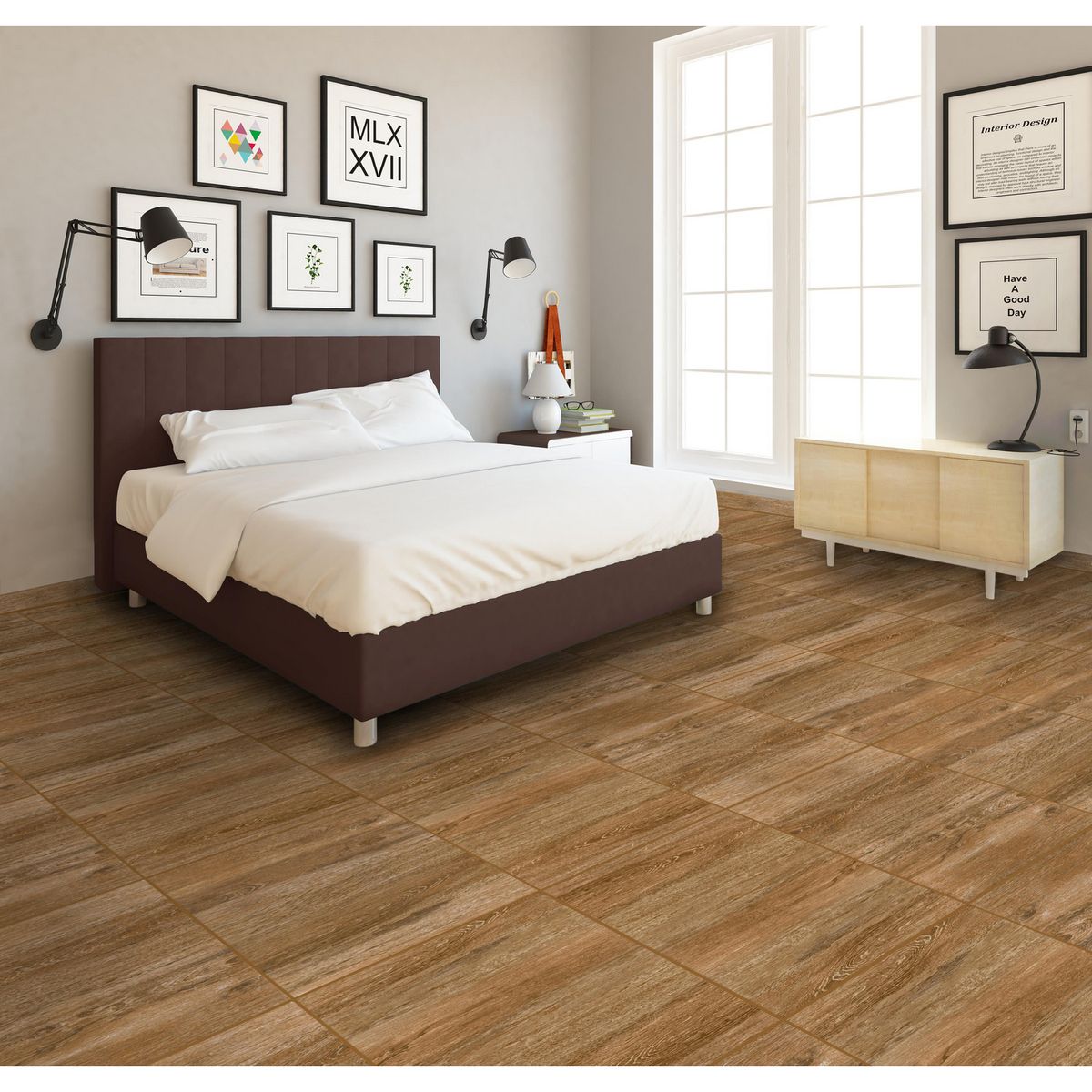 CORDILLERA - Cerámica 61x61 cm Walnut Café 2.58 m2