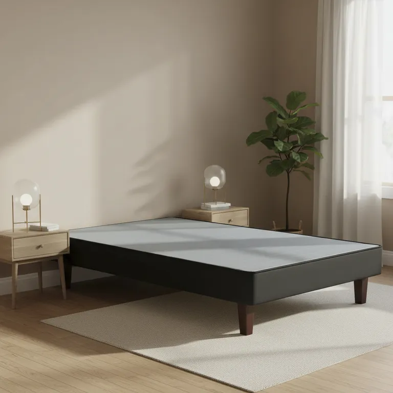 Base cama Standart 1 plaza Negro