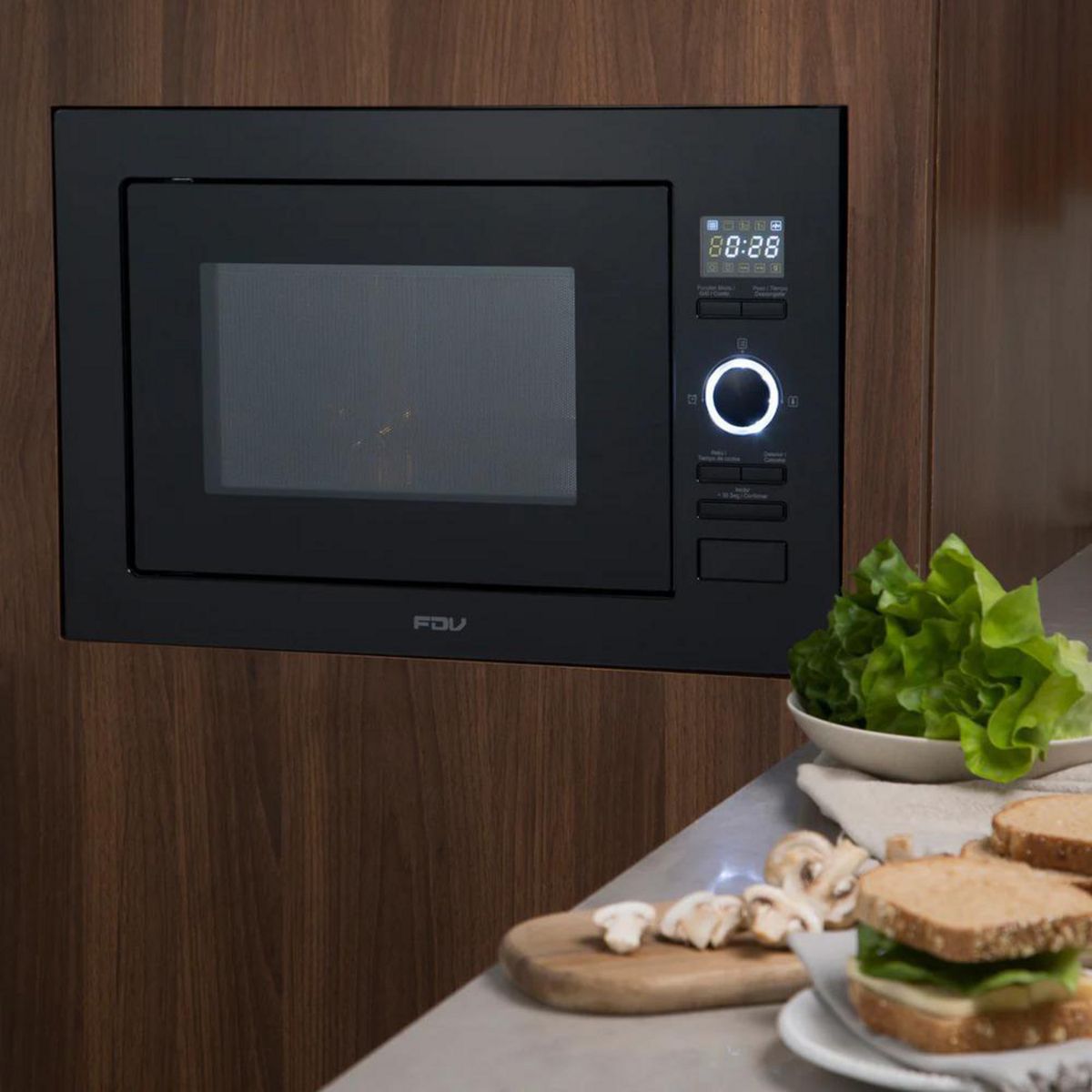 FDV - Microondas Digital 25 Litros Negro 14571