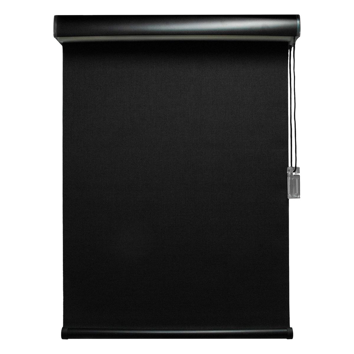 ECOWIN - Cortina Roller Poliéster Negro