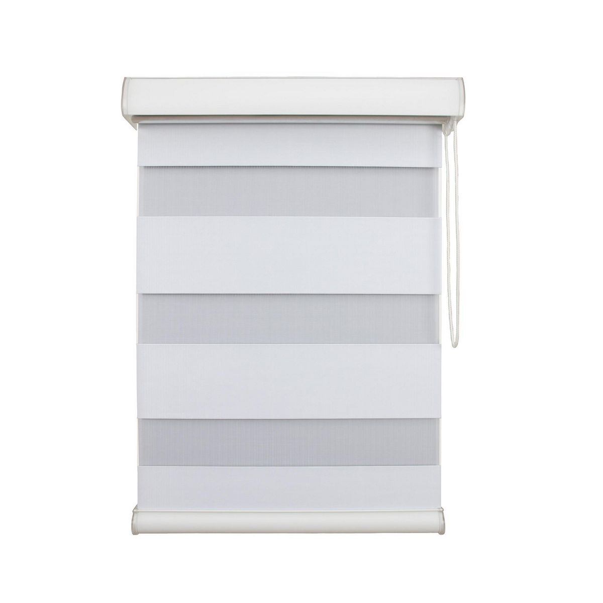 ECOWIN - Cortina Duo BlackOut Hermes 160x180 cm Blanca