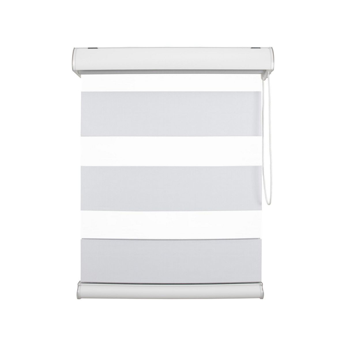 ECOWIN - Cortina Duo BlackOut Hermes 200x240 cm Blanca