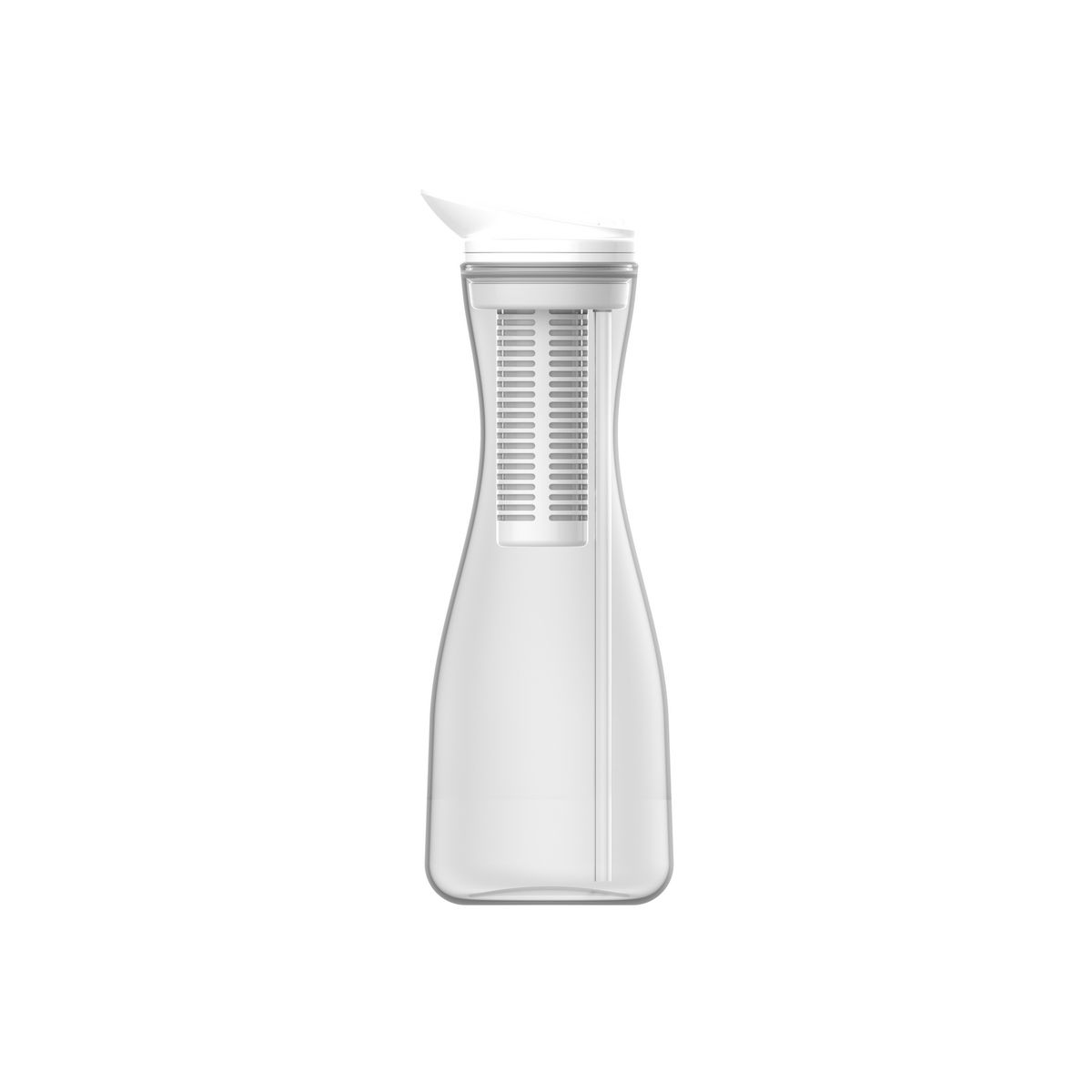 VIGAHOME - Jarra de Vidrio 1.5 l Elegante blanco