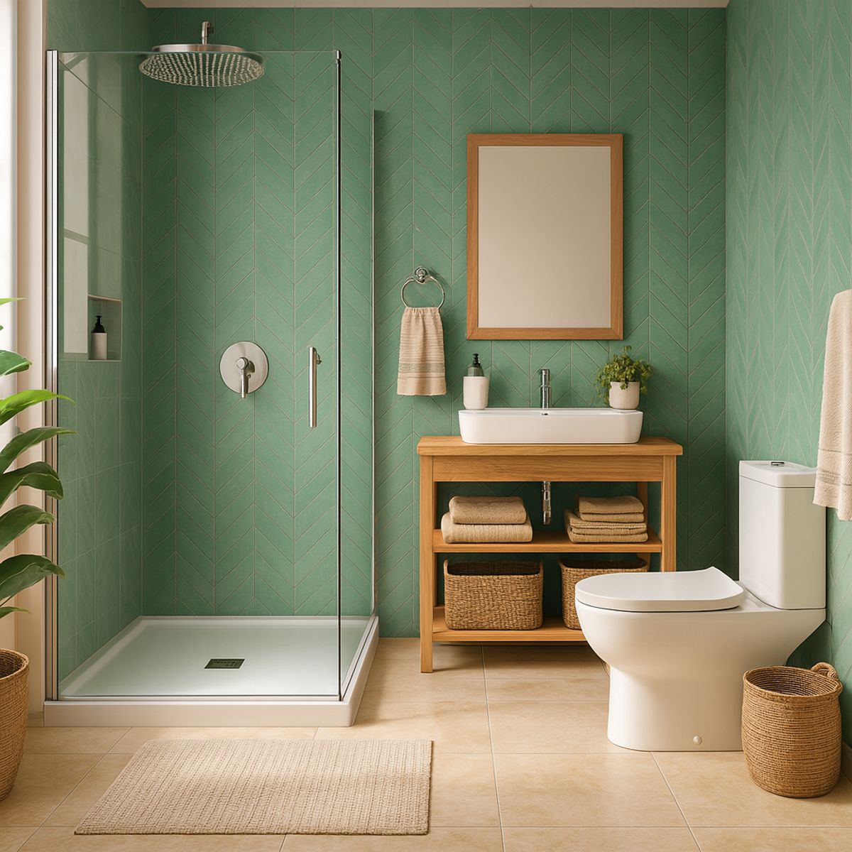 CORSOVALV - Plato Ducha Abs Cromado 200mm 1/2"Hi