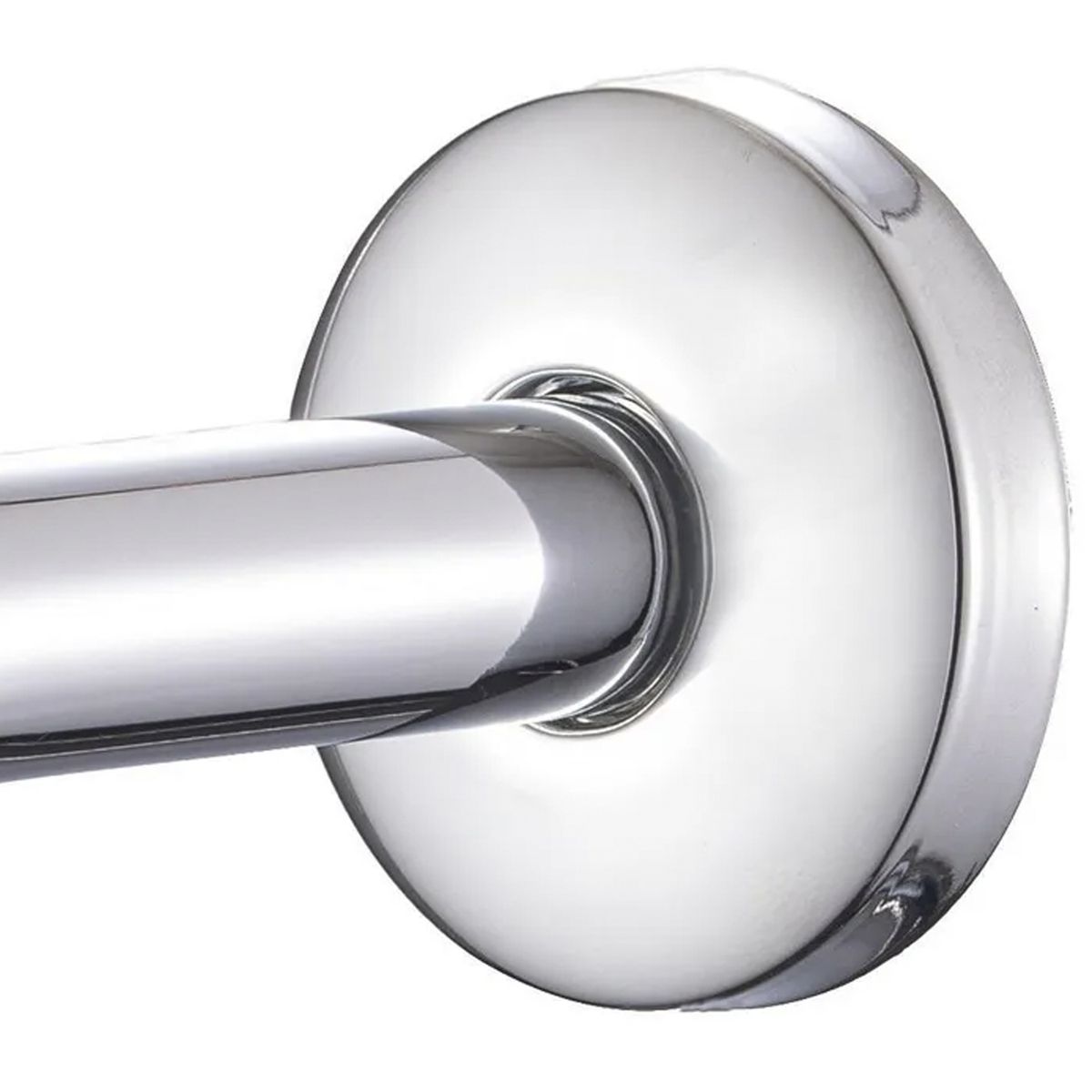 CORSOVALV - Brazo Ducha Inoxidable Cromado 45 Grados 1/ 2 Pulgada Con Roseta