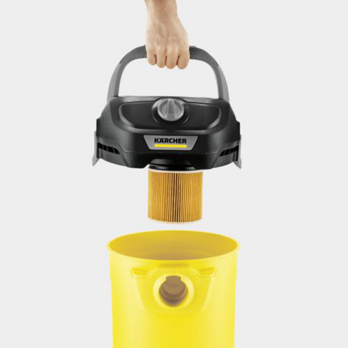 KARCHER - Filtro protector de turbina para modelos de aspiradoras de tambor