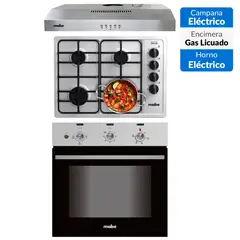 MABE - KIT EMPOTRADO CM6045XV0 CMG6044SD-1CL HM6031EXAI0