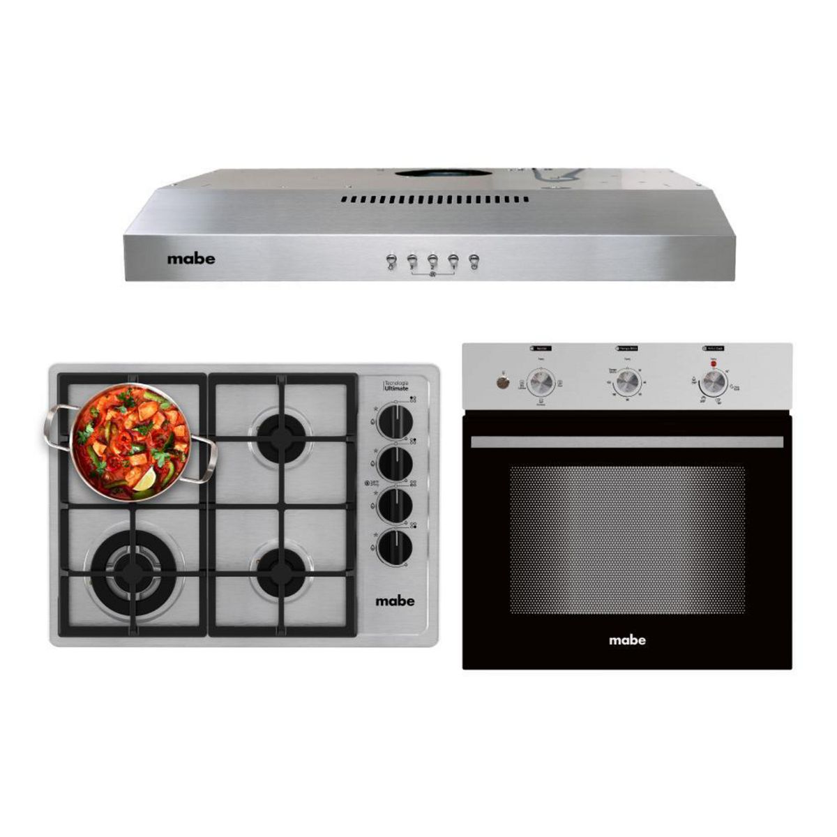 MABE - Kit empotrado CM6045XV0 CMG6044LD-1CL HM6031EXAI0