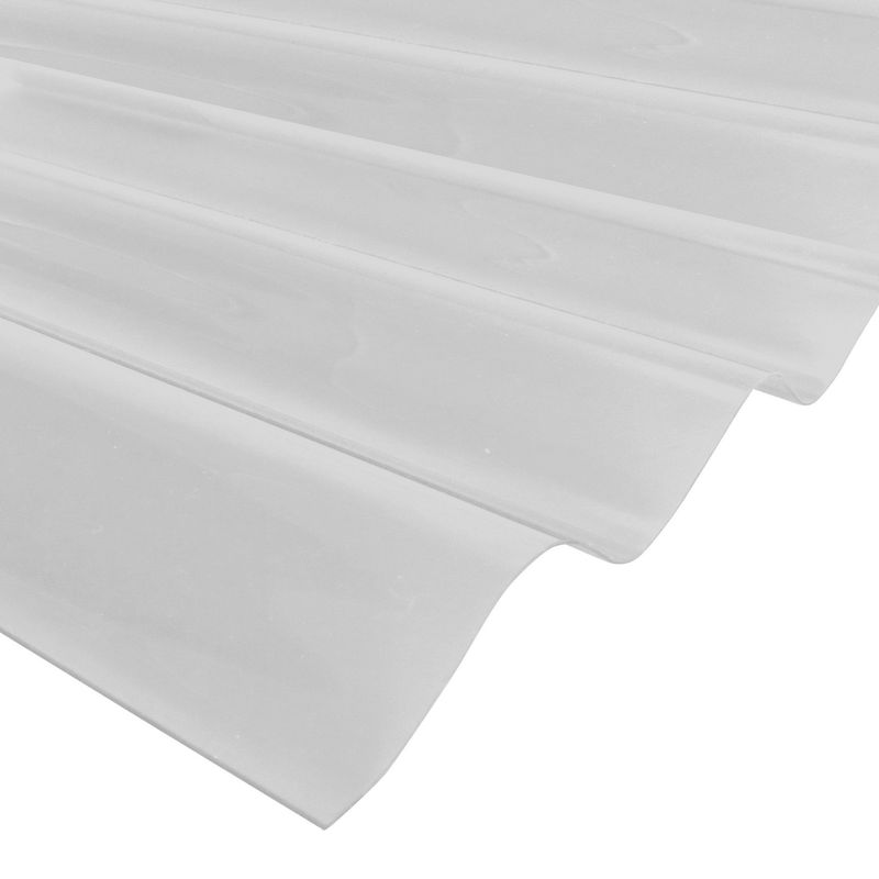 DVP - Plancha Policarbonato Ondulada 0.7 mm 81x350 cm Opal