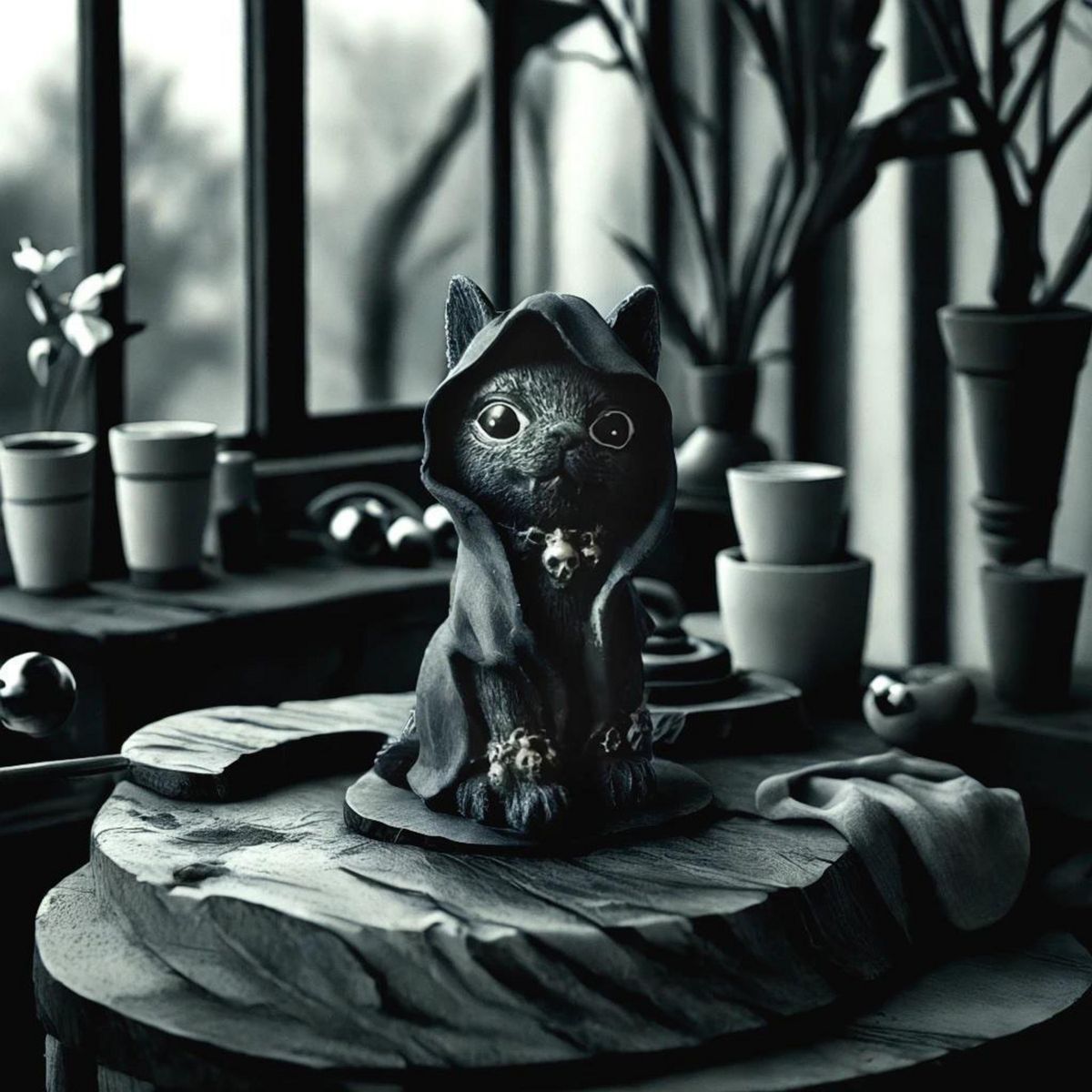 FRANK & MORTIS - Gato con tapa