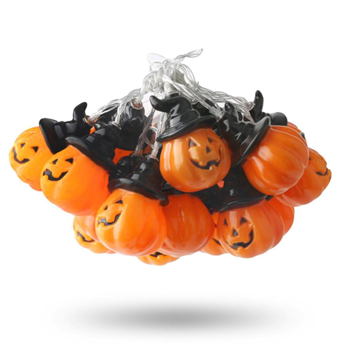 FRANK & MORTIS - Luces de calabaza con sombrero