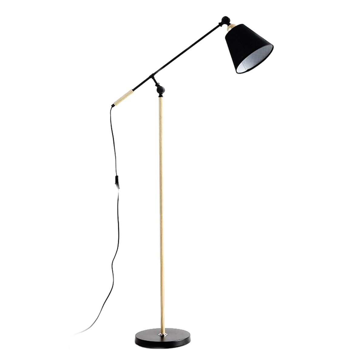 TEMPORA - Lámpara de Pie EW-LM-LD-0101 Negro 28x28 cm