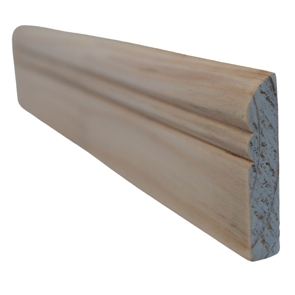 TIMBERMAC - Guardapolvo Pino Finger Natural 1.3 mm 6.8x300 cm